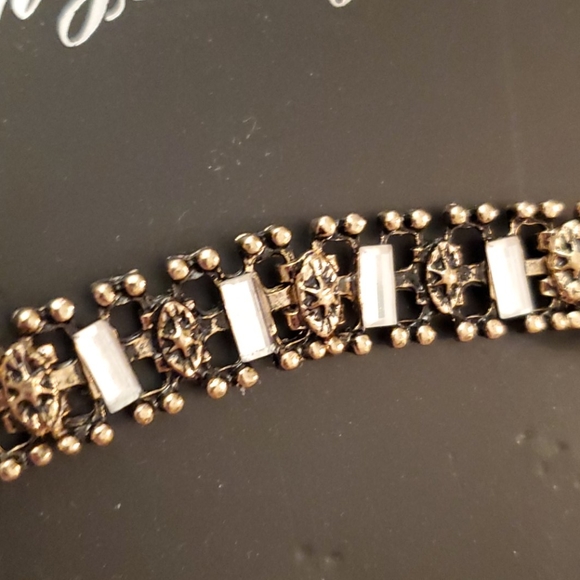 Mixed metal choker necklace - Picture 3 of 3